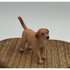 MOJO Golden Retriever Puppy Plastic Dog Figures - 2014 Canine figure